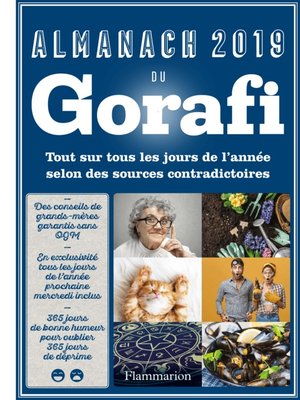 cover image of Almanach illustré du Gorafi
